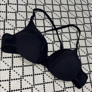 Black Lole Bikini Top